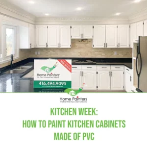 Kitchen Week How To Paint Kitchen Cabinets Made Of PVC