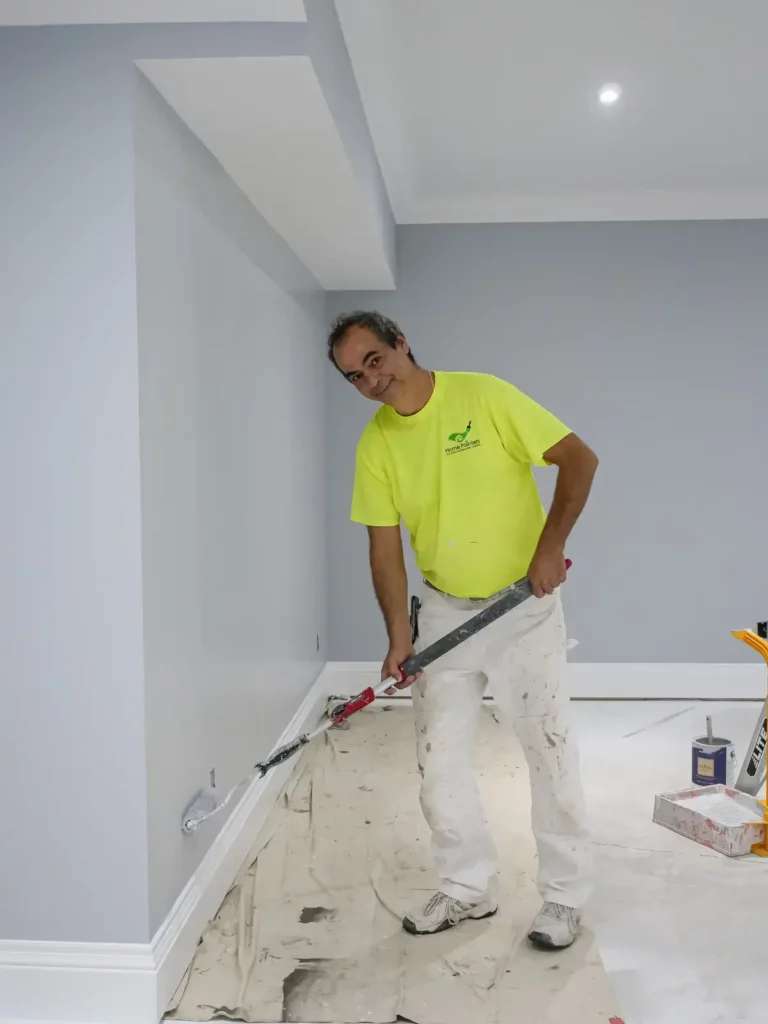 Interior Painting Painter with Roller