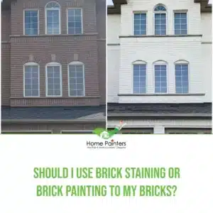 Should I Use Brick Staining or Brick Painting to my Bricks?