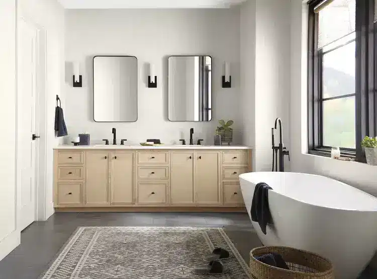 BEHR Color of the Year 2023 Blank Canvas Bathroom