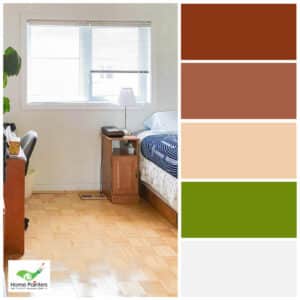 Boho Style Bedroom Colour Palette