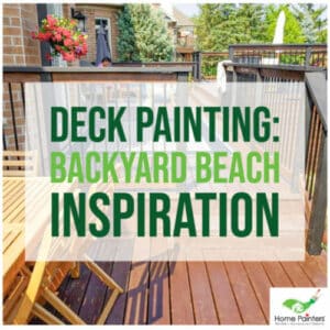 Deck Painting: Backyard Beach Inspiration
