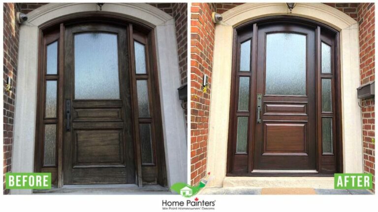 Exterior Front Door Refurbishing