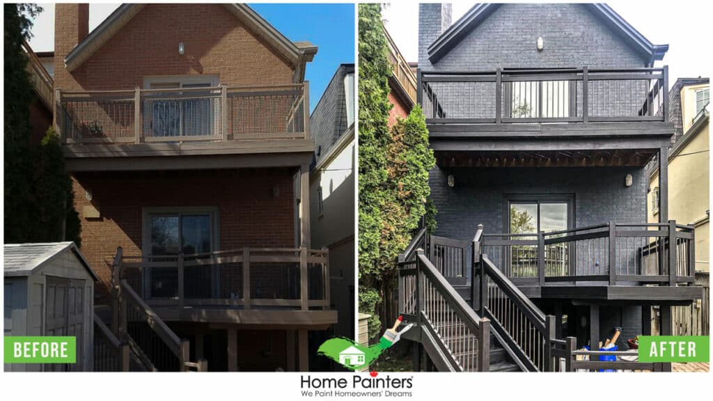 exterior_brick_painting_and_staining_by_home_painters_toronto