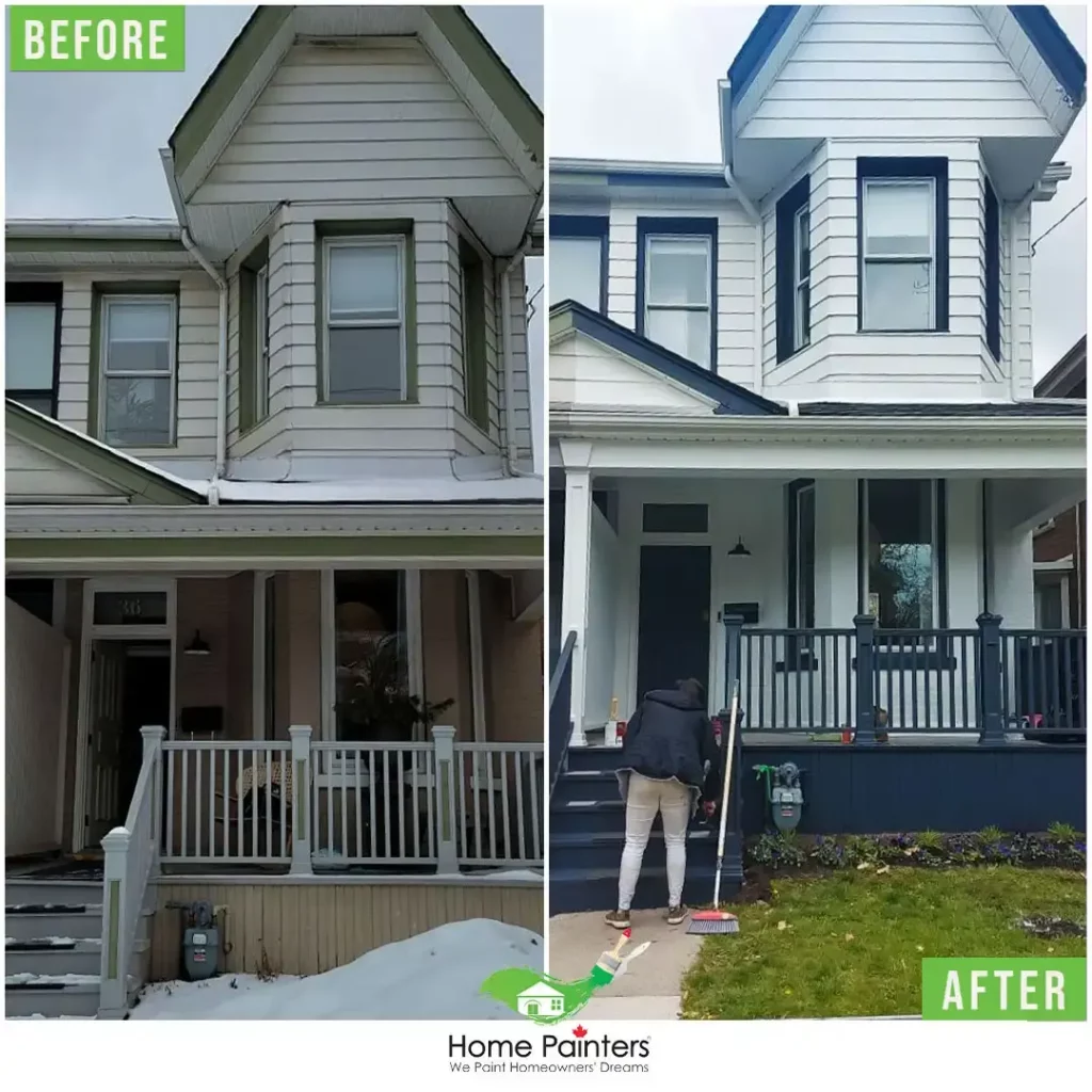 Exterior Fence and Window Painting