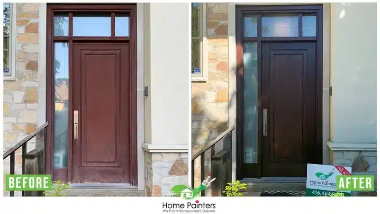 front_door_Painting_by_home_painters_toronto_tomas_rezek_2