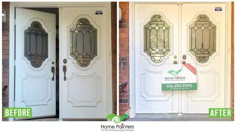 Front Door Painting Before And After