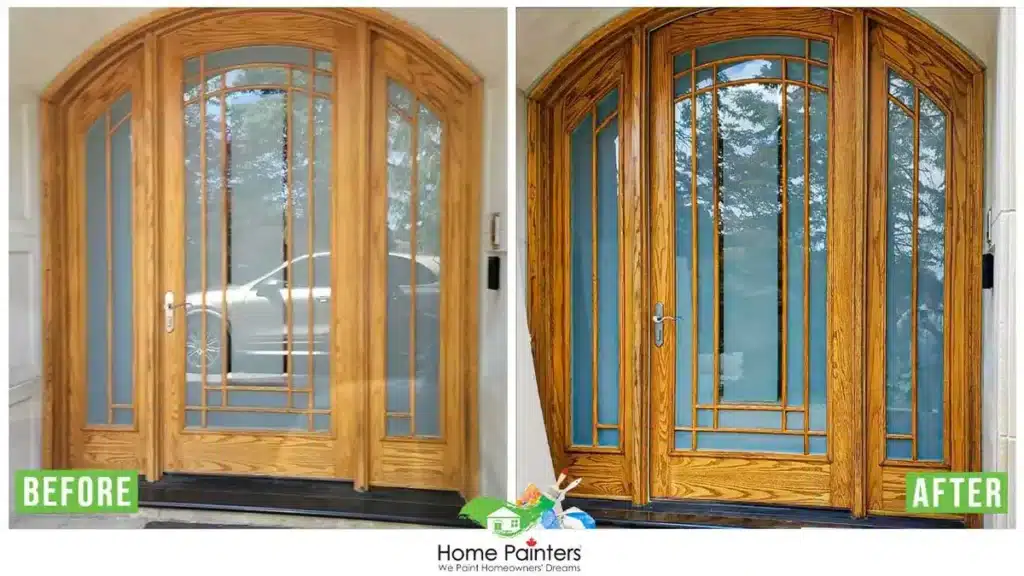 Front Door Painting by Home Painters Toronto