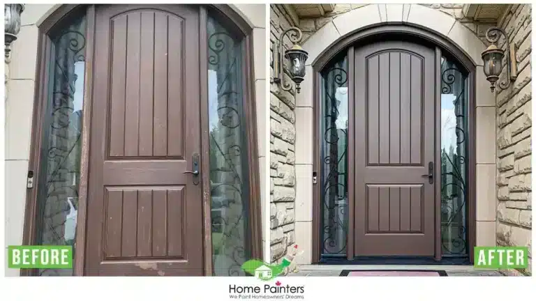 front_door_painting_by_home_painters_toronto_matthew_hunt