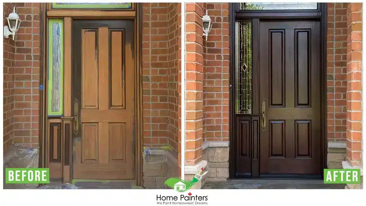 front_door_restaining_and_refinishing_by_home_painters_toronto_frank_norman_2.webp