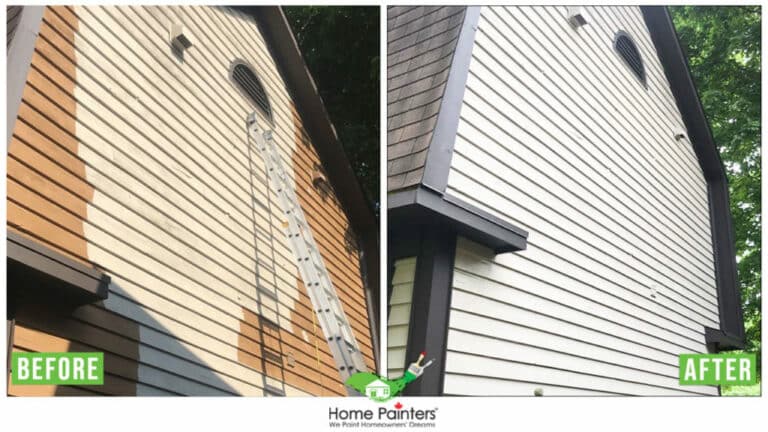 aluminum siding and brick staining painting