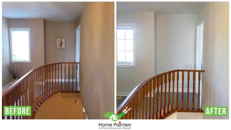 Interior Wall Painting and Staircase Staining
