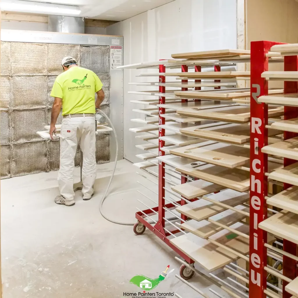 Kitchen Cabinet Painting Working in Vaughan