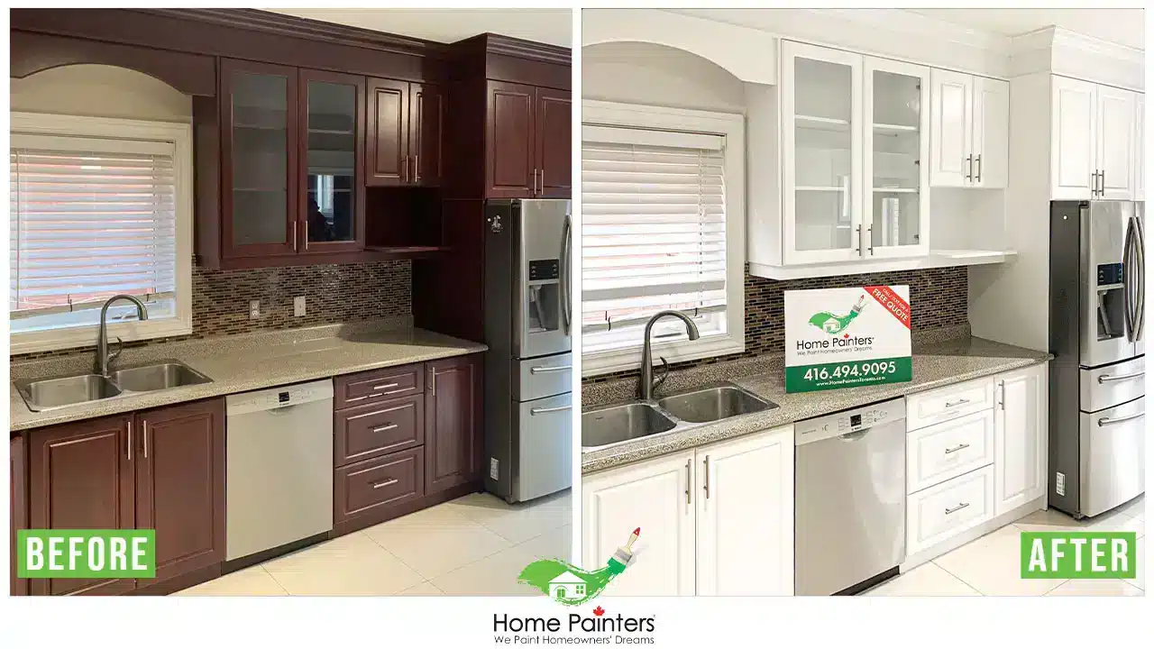 kitchen_cabinet_spraying_by_home_painters_toronto-2