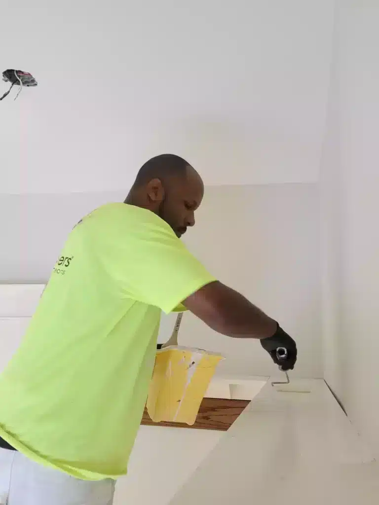 Painter Painting Interior Walls in Toronto