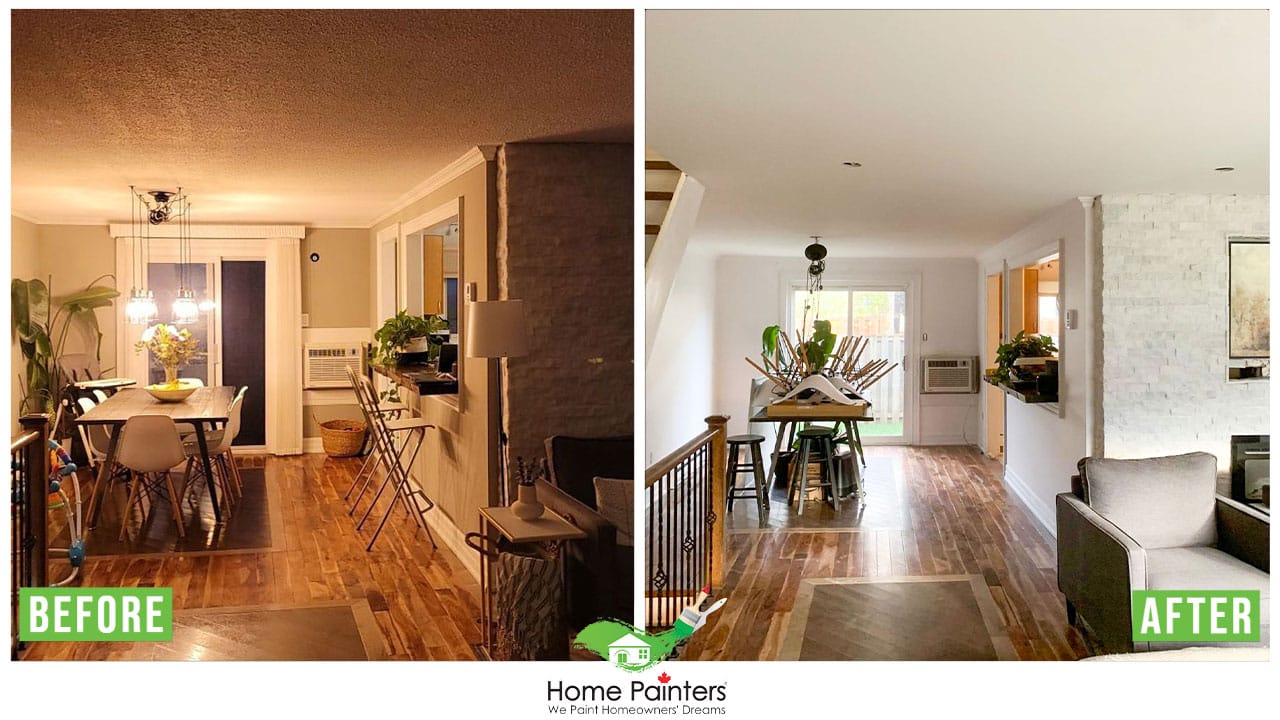 Popcorn Ceiling Removal by Home Painters Toronto