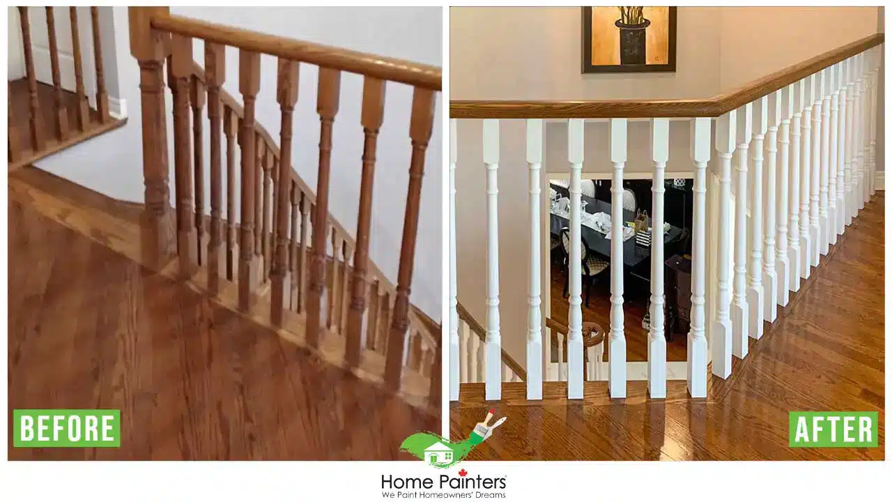 Staircase Painting by Home Painters Toronto