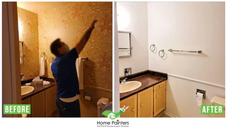 Wallpaper Removal by Home Painters Toronto