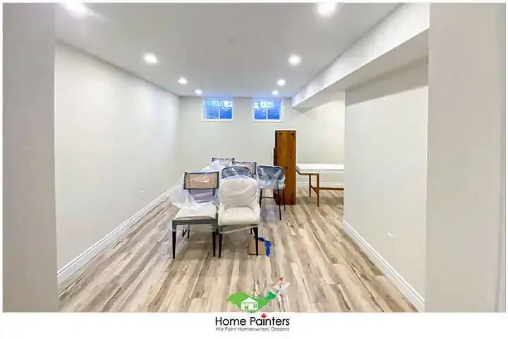 White Wall Interior Painting