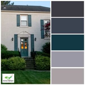 white_house_blue_green_window_trim_colour_palette