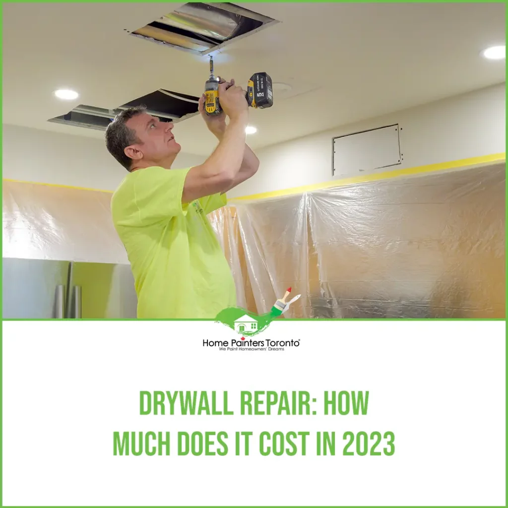 drywall repair how much does it cost in 2023