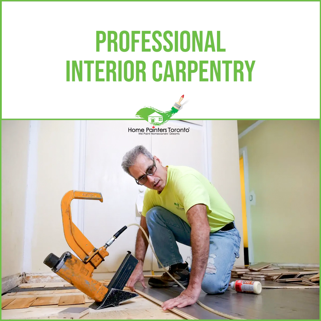 Interior Wood Repairs and Carpentry in Toronto
