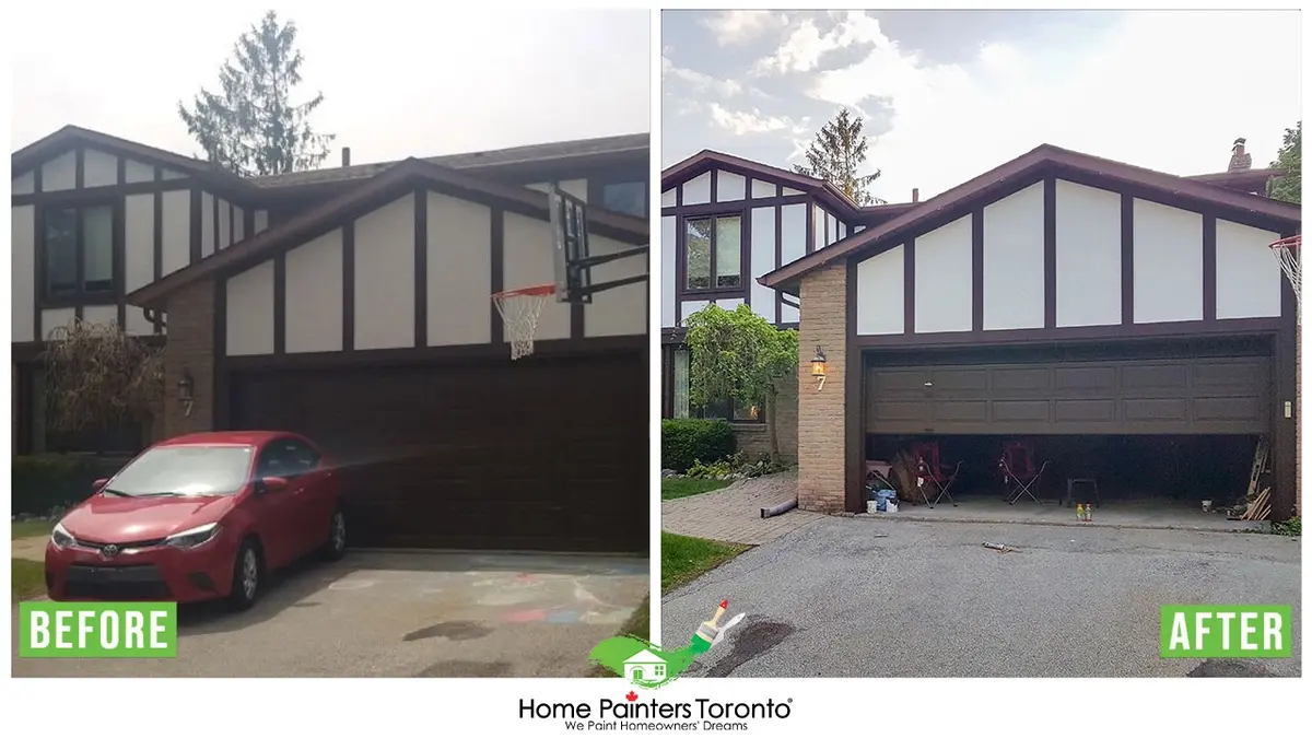 exterior tudor painting and repair
