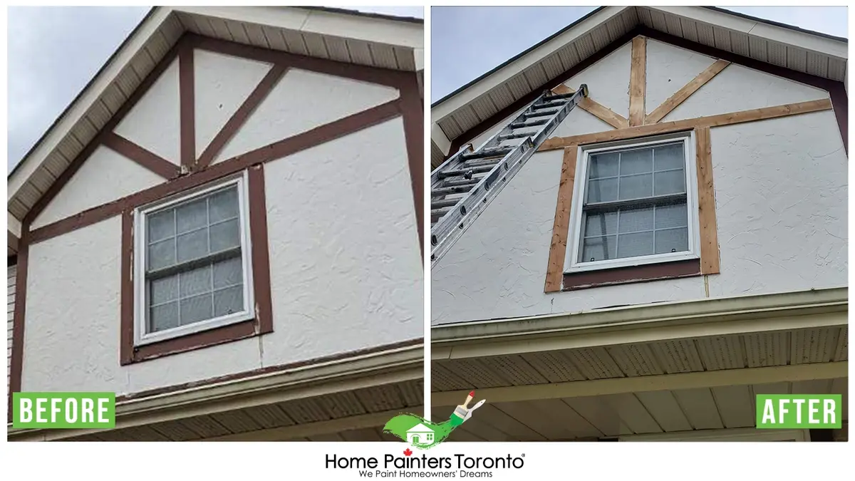 exterior window wood painting and handyman