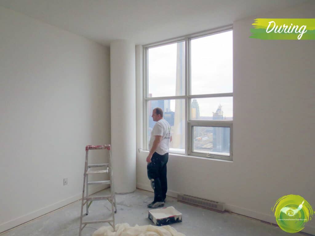 DT Condo Painting During