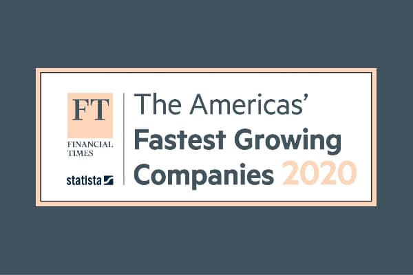 FT - The Americas' Fastest Growing Companies 2020