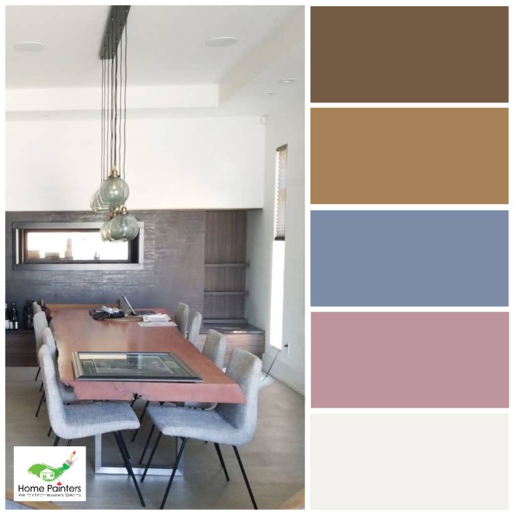 Modern Dining Room Colour Palette