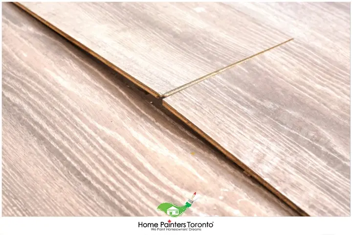 laminated floor Warping or buckling