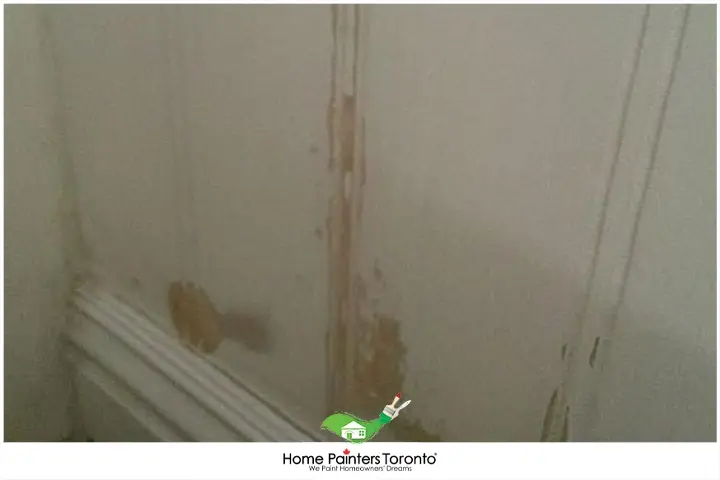 Wainscoting Chipping Paint