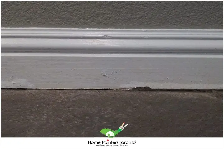 Baseboard Dents and Scratches