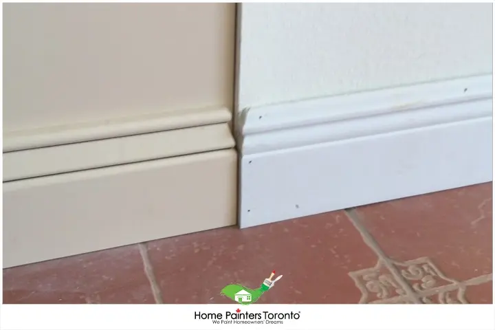 Mismatched Baseboards