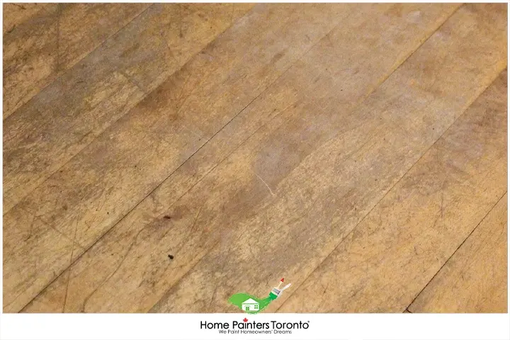 Scratches, Dents, Fading on hardwood floors