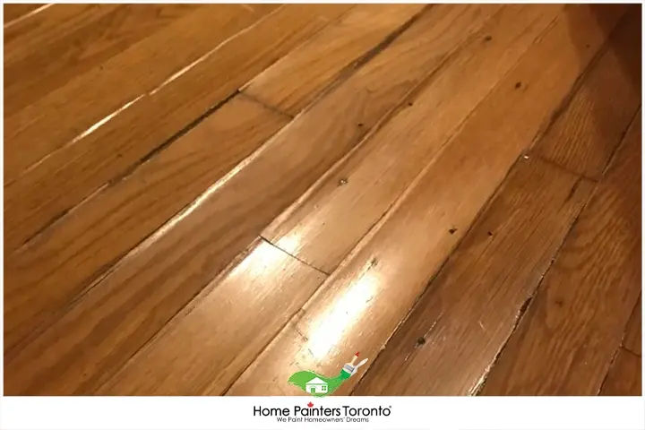 hardwood floor warping