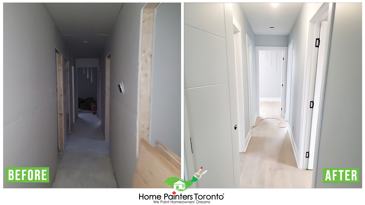 Interior Painting Before and After
