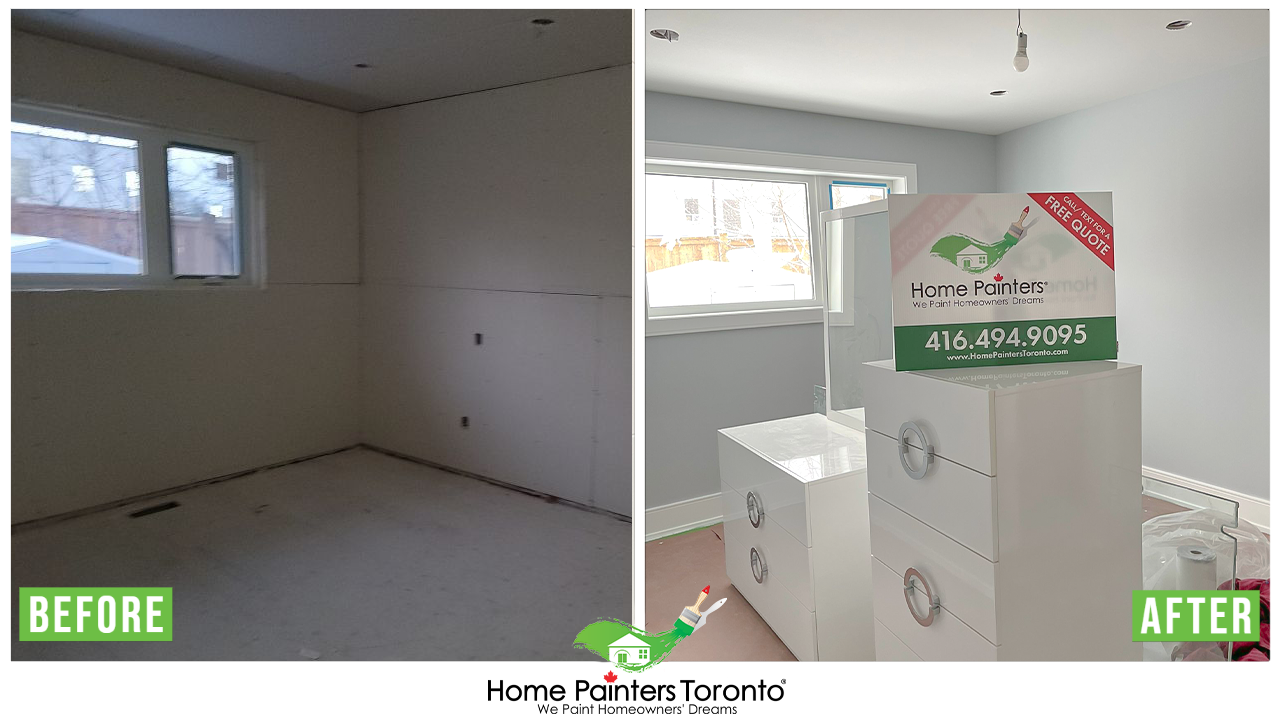 Interior Painting Before and After