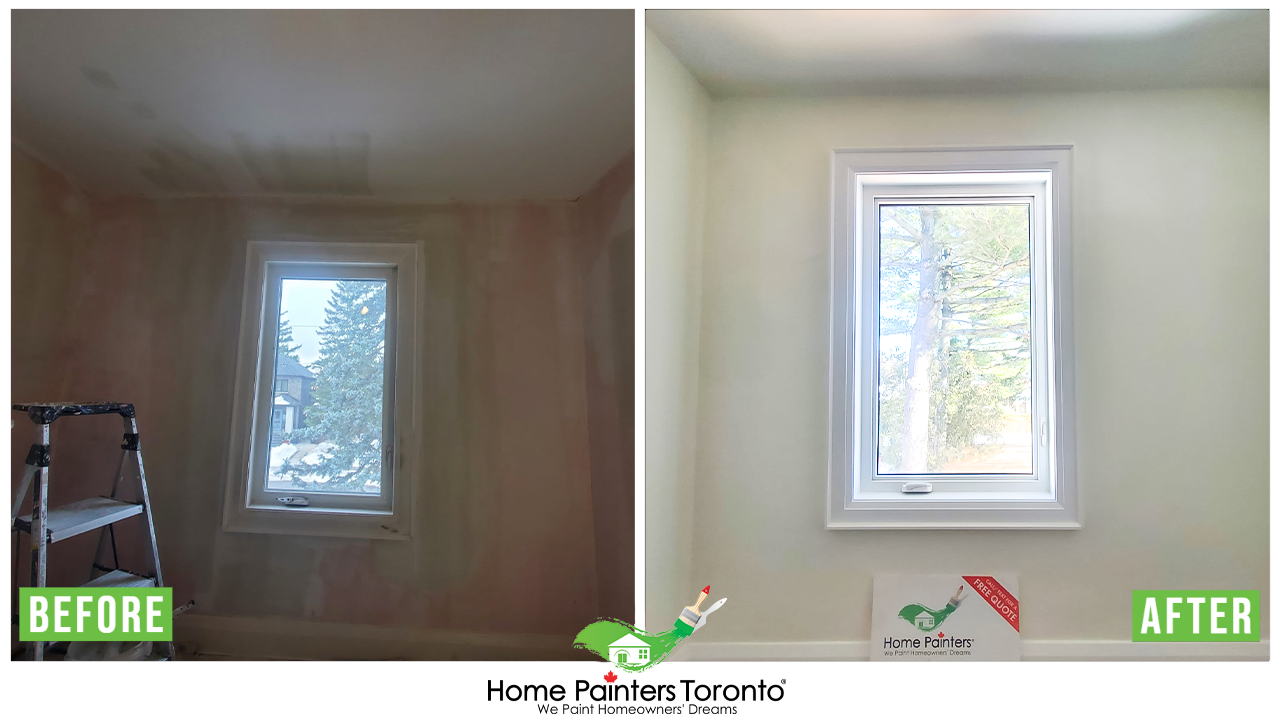 Interior Painting Before and After