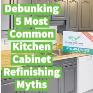 Debunking 5 Most Common Kitchen Cabinet Refinishing Myths Banner