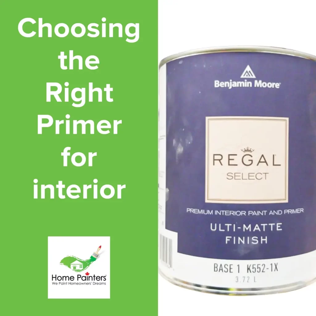 Choosing the Right Primer for interior