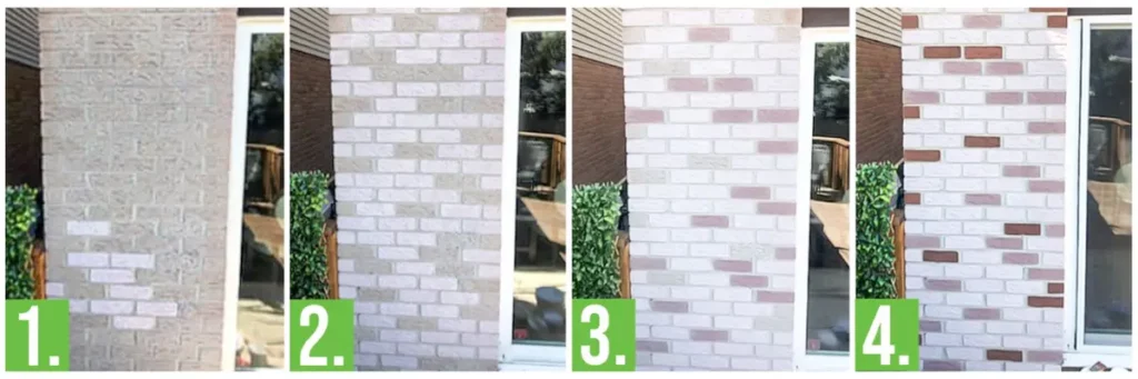 Exterior Painting Brick Staining Ultimate Brick Staining Technique