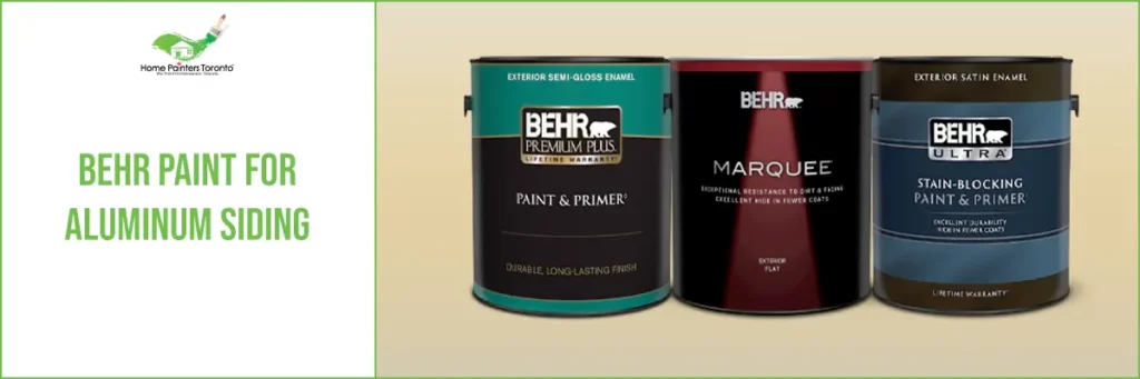 Behr Paint For Aluminum Siding