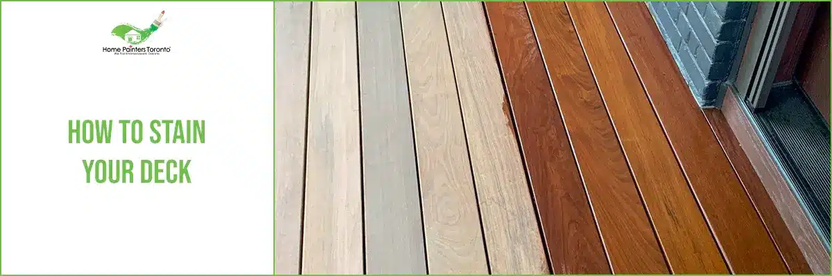 Featured Banner How to Stain Your Deck