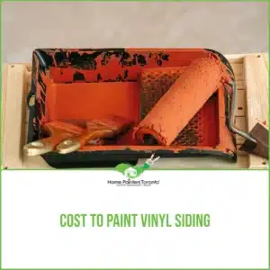 Cost To Paint Vinyl Siding