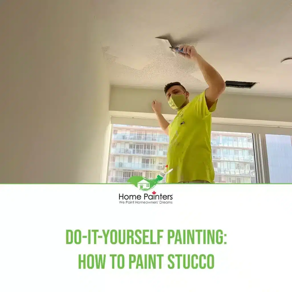 Do It Yourself Painting How To Paint Stucco
