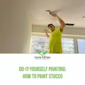 Do It Yourself Painting How To Paint Stucco