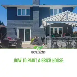 How To Paint A Brick House