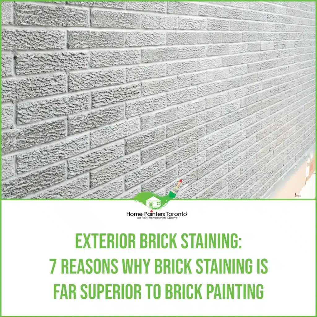 7 reasons brick staining